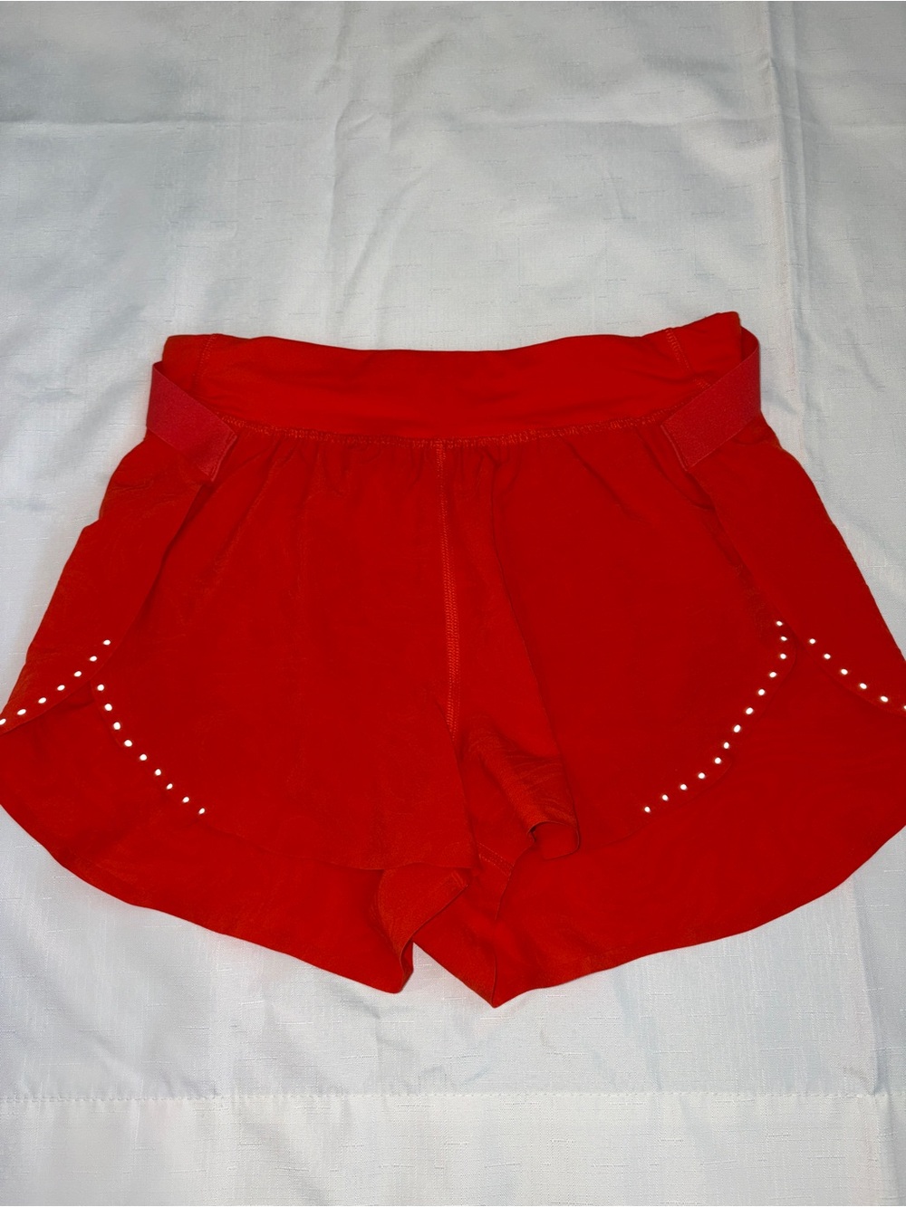 Lululemon Neon Orange shorts size 4